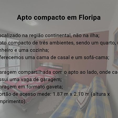 Apto Compacto Em Floripa-Continente Florianopolis Exterior photo